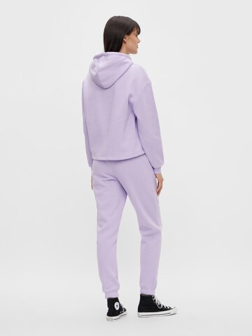 PIECES Sweatshirt 'PCChilli' in Lila