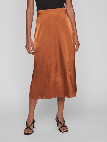 VILA Skirt 'SHIMA' in Brown: front