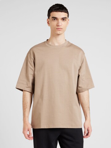 Only & Sons T-shirt 'ONSMILLENIUM' i brun: framsida