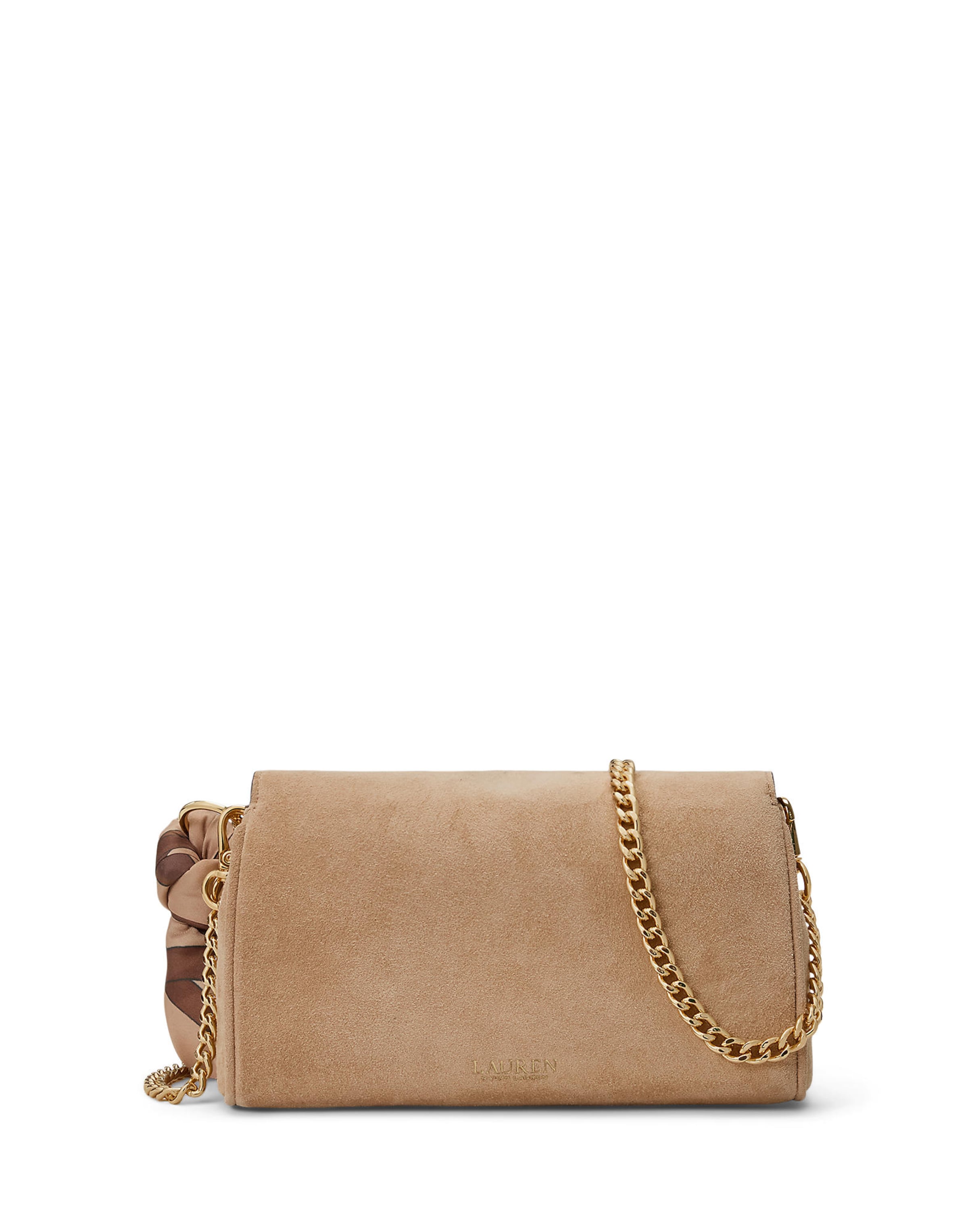 Borsa a tracolla di Lauren Ralph Lauren in beige
