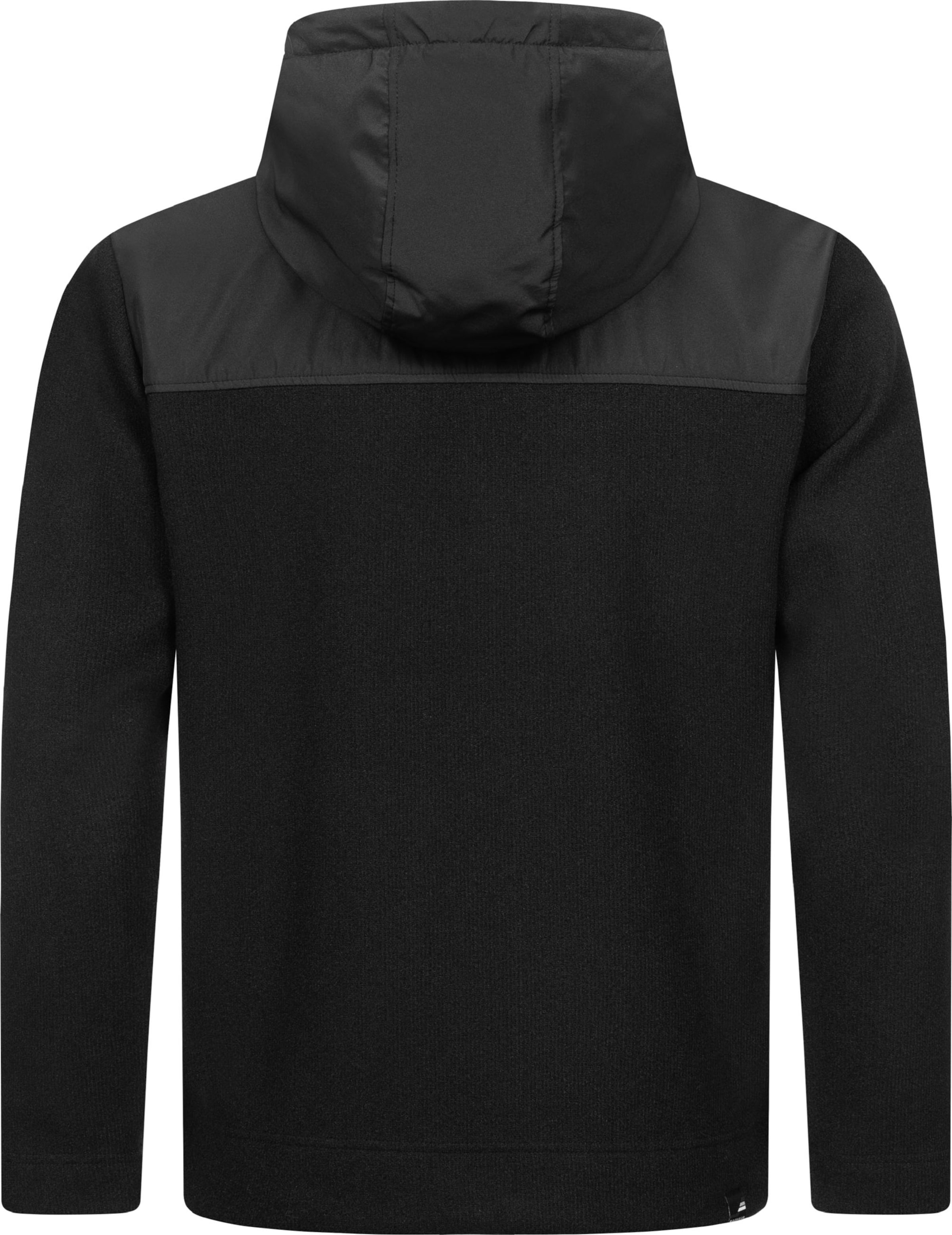 Ragwear Fleece Jacket 'Brodney' in Black