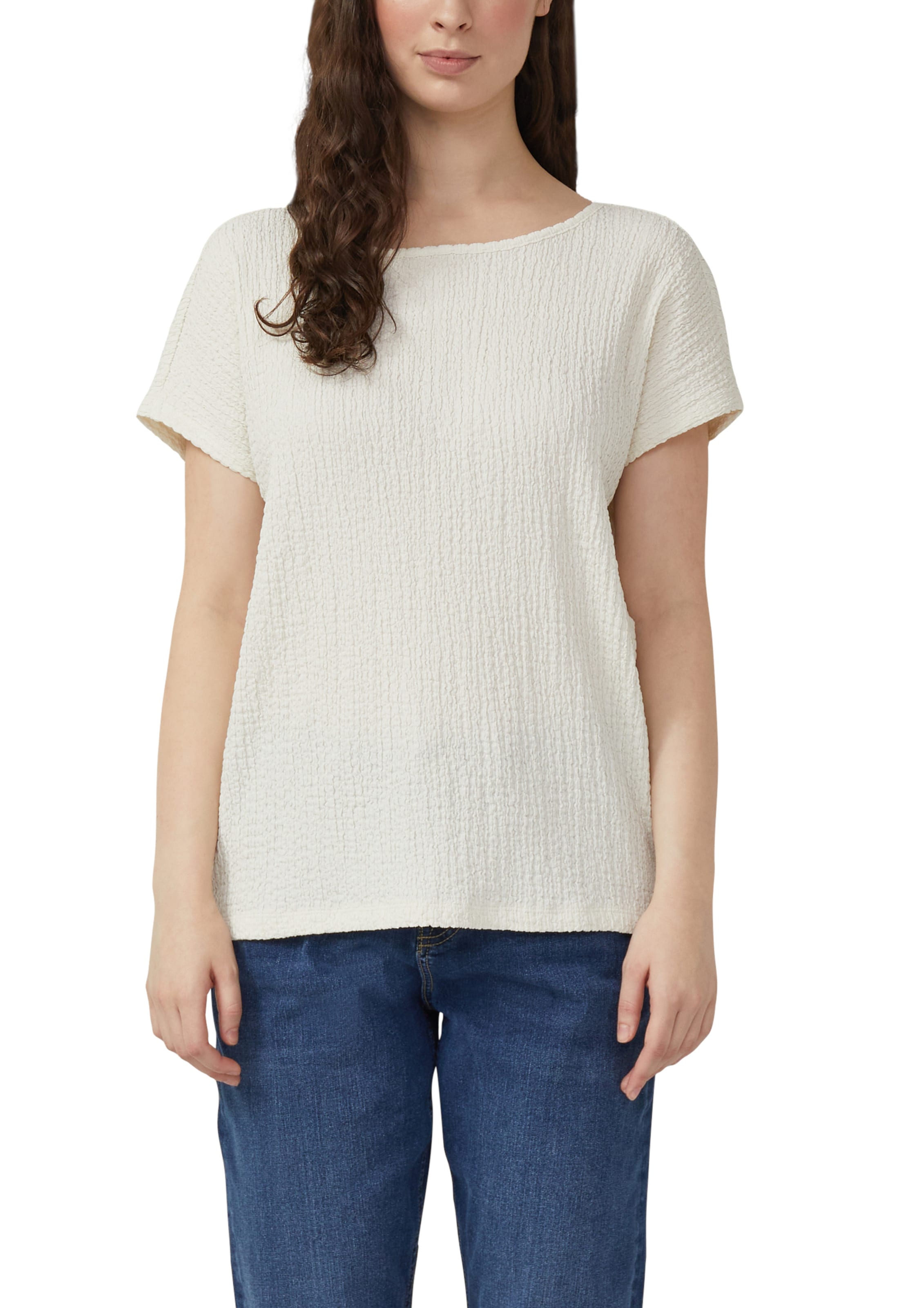 s.Oliver Shirt in Beige: front