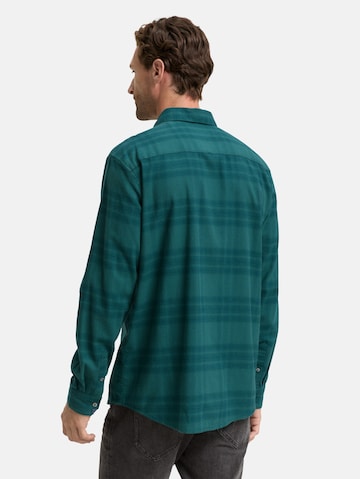 Coupe regular Chemise TOM TAILOR en vert