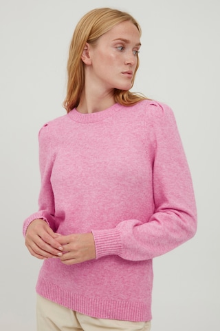 b.young Sweater in Pink: front