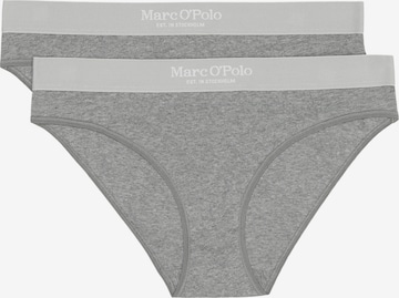 Slip 'Iconic Rib' Marc O'Polo en gris : devant