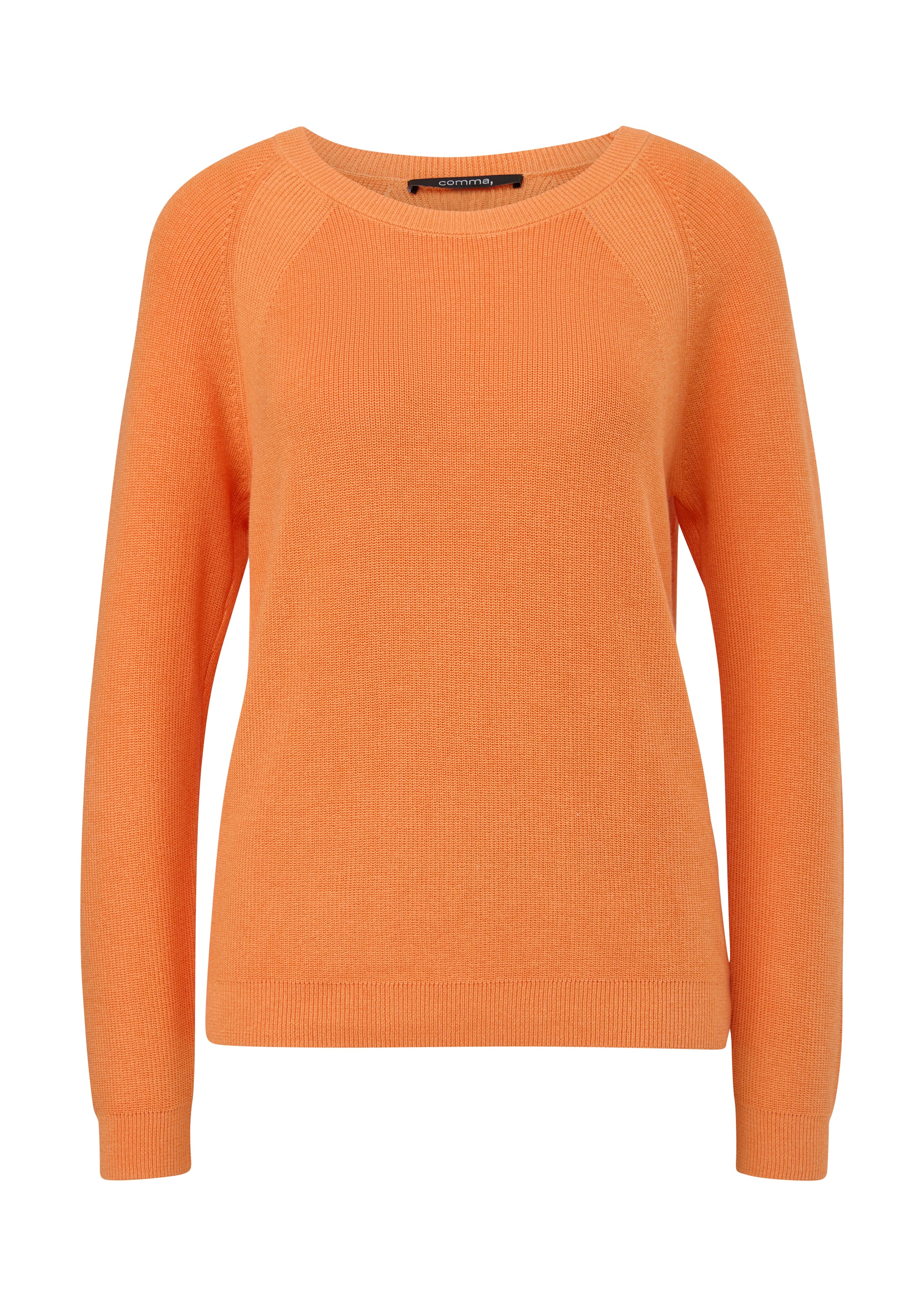 COMMA Pullover in Orange: Vorderseite
