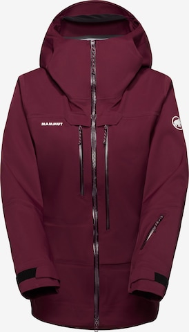 MAMMUT Outdoor Jacket 'Haldigrat' in Red: front