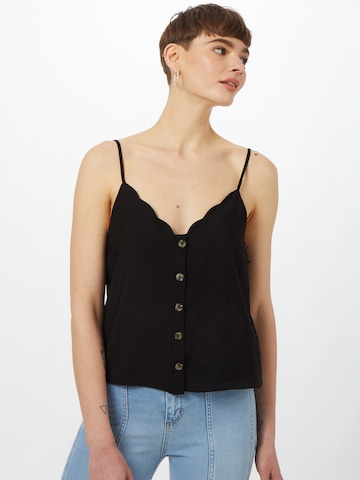 ABOUT YOU Top 'Samantha' in Black: front