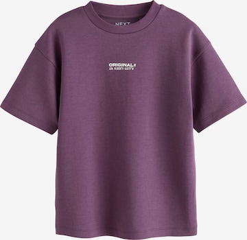 Next T-Shirt in Lila: Vorderseite