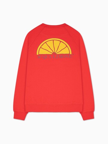 Acqua Limone Sweatshirt 'College Classic' i röd