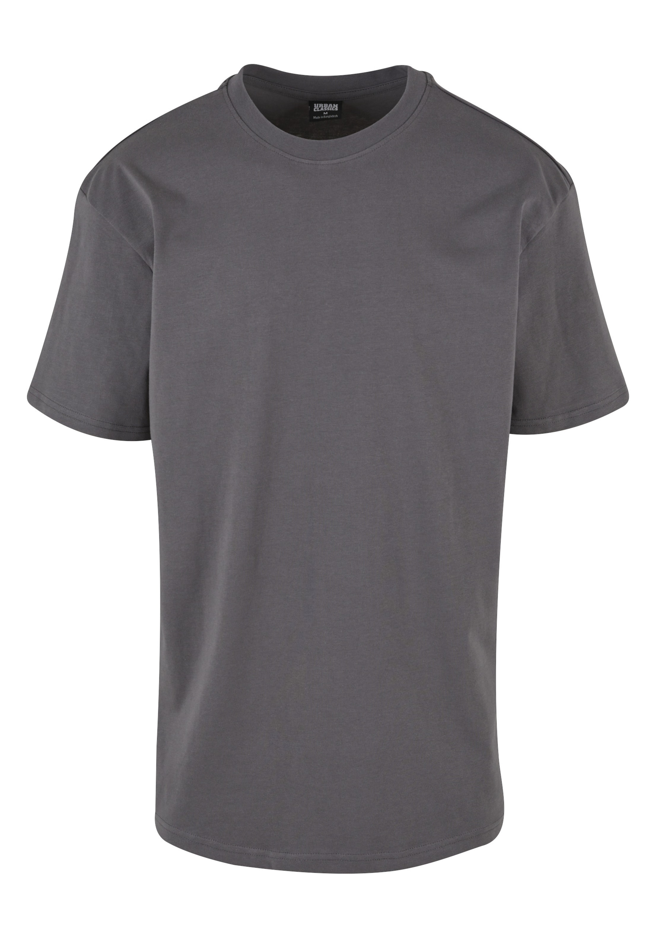 Urban Classics Shirt in Grijs: voorkant