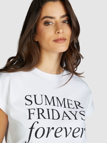 MARC AUREL Shirt in Wit