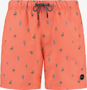 Shorts de bain 'Oasis' Shiwi en orange : devant