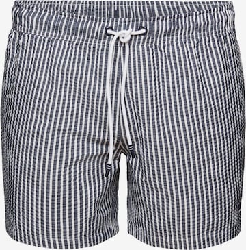 ESPRIT Zwemshorts in Blauw: voorkant