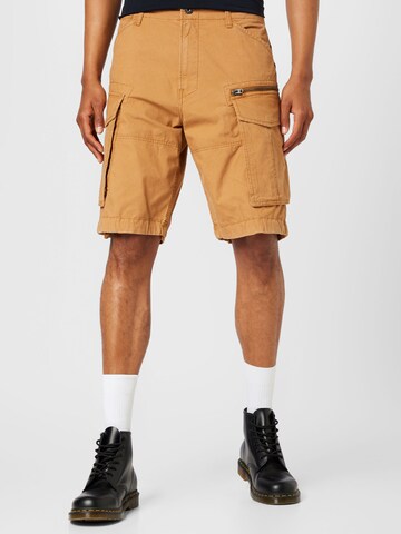 G-Star RAW Regular Cargo Pants in Brown: front