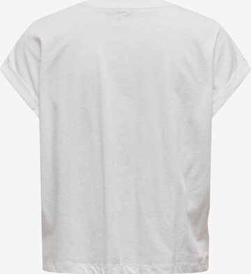 T-shirt 'DORIS' ONLY en blanc