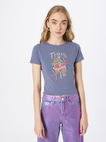 HOLLISTER T-Shirt in Blau: predná strana