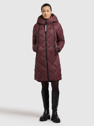 Cappotto invernale 'Linda' di khujo in rosso