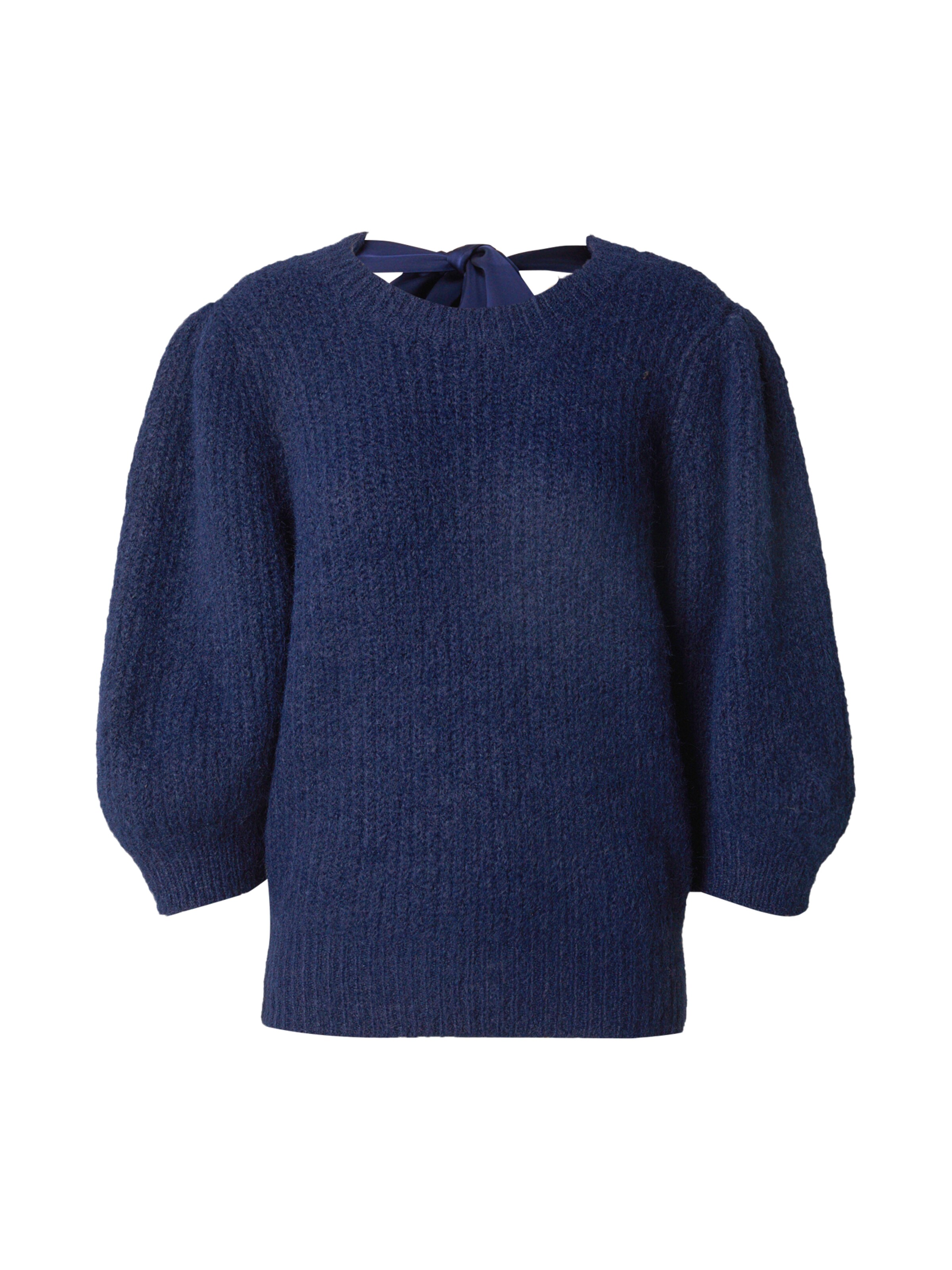 co'couture Pullover 'Coralie' in Blau: Vorderseite