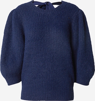 mėlyna co'couture Megztinis 'Coralie': priekis