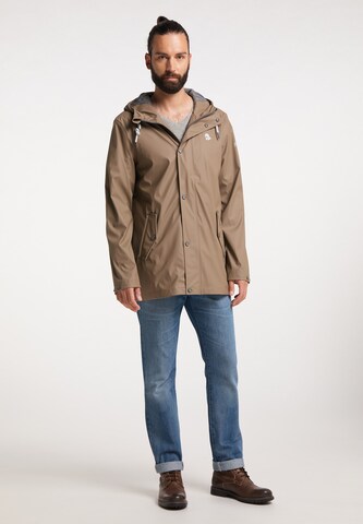 Schmuddelwedda Between-Seasons Parka in Brown