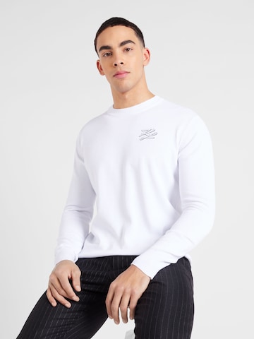 Karl Lagerfeld Пуловер в бяло