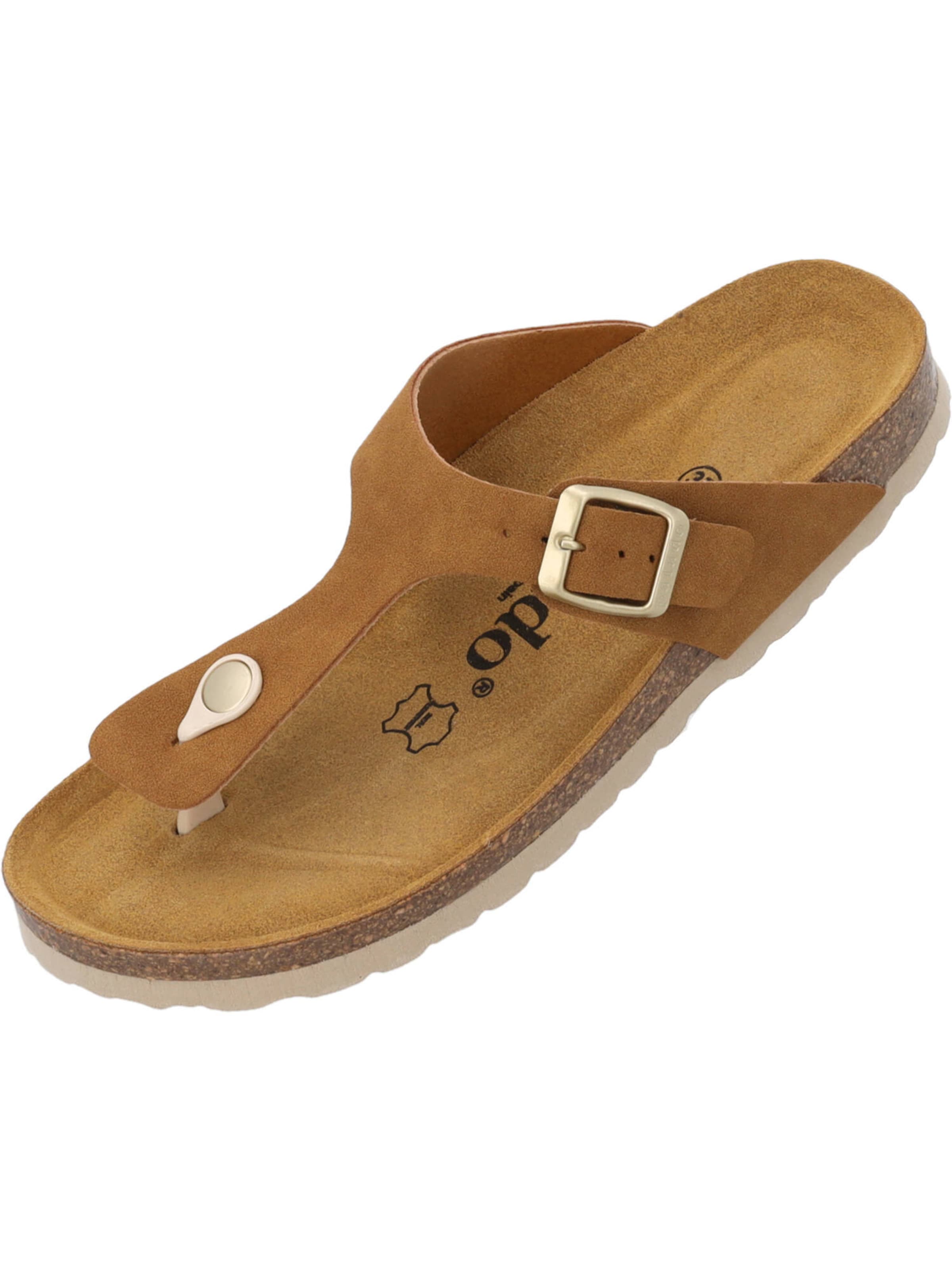 Palado Zehentrenner in Braun: Vorderseite