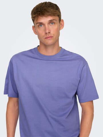 Only & Sons Футболка 'ONSFRED' в Синий
