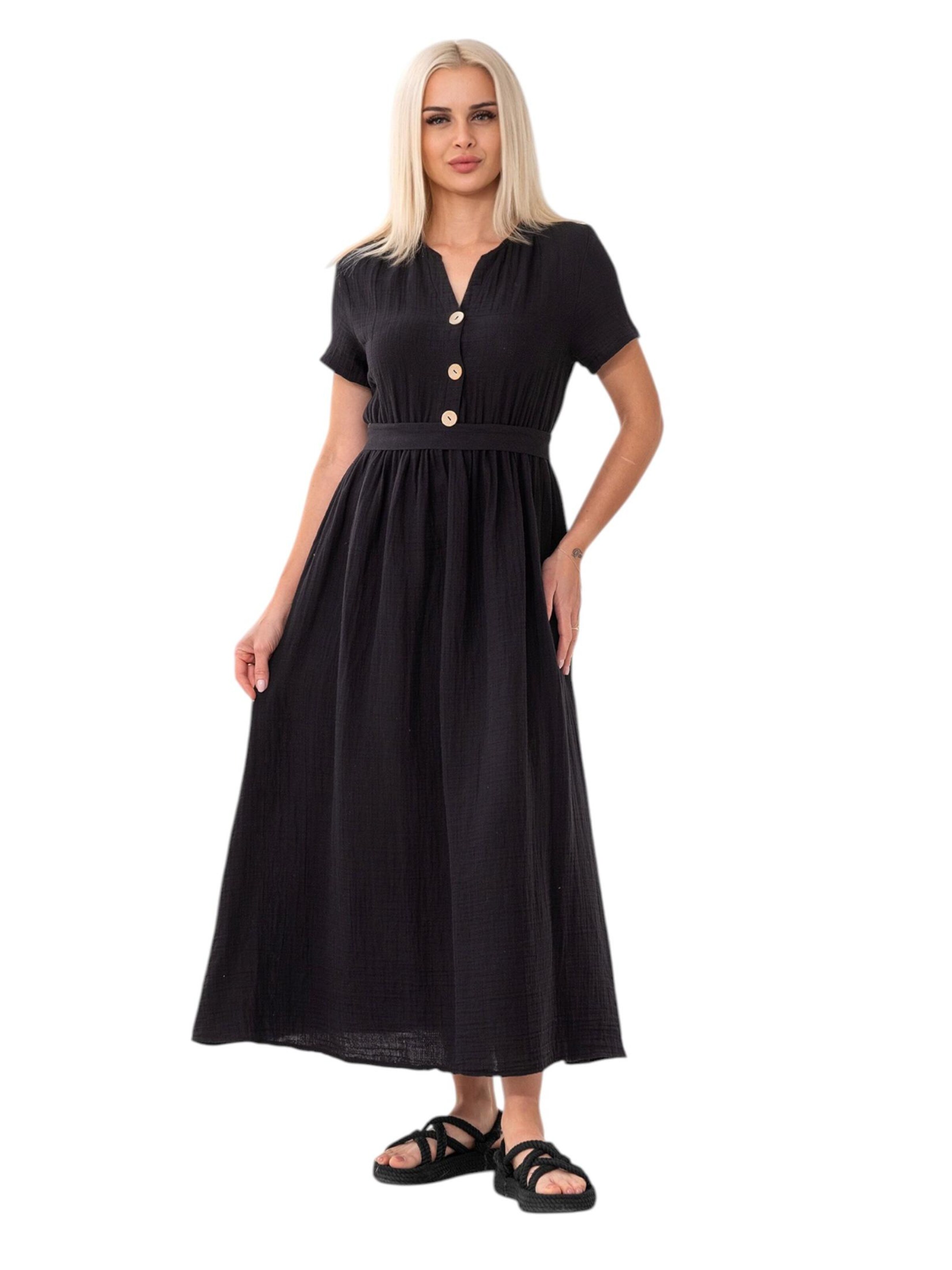 Robe d’été 'MIRA' WENOR en noir
