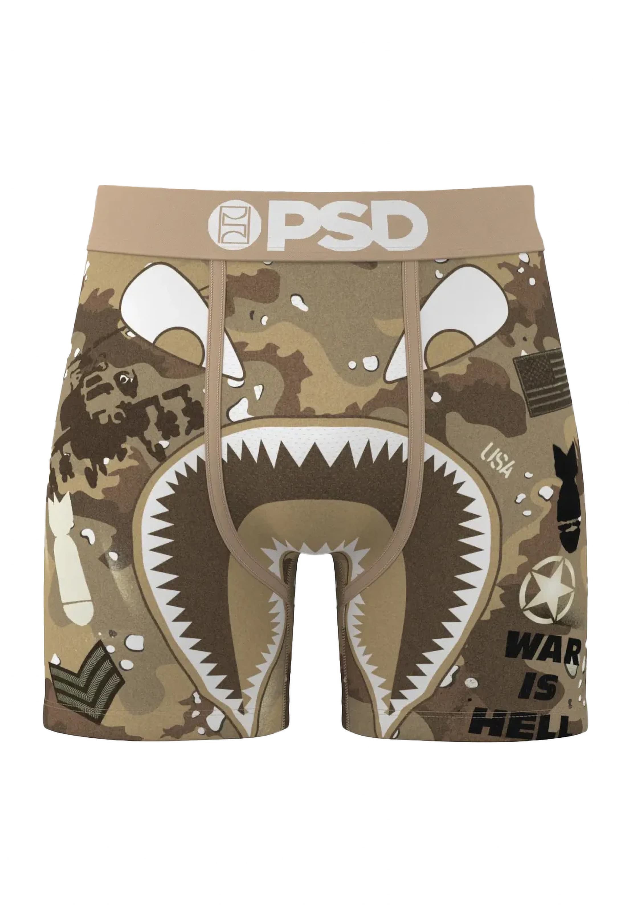 Boxers PSD en marron : devant