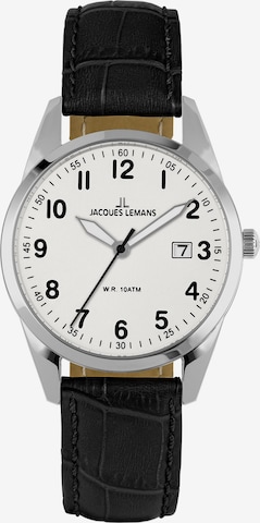 Jacques Lemans Analog Watch in White: front