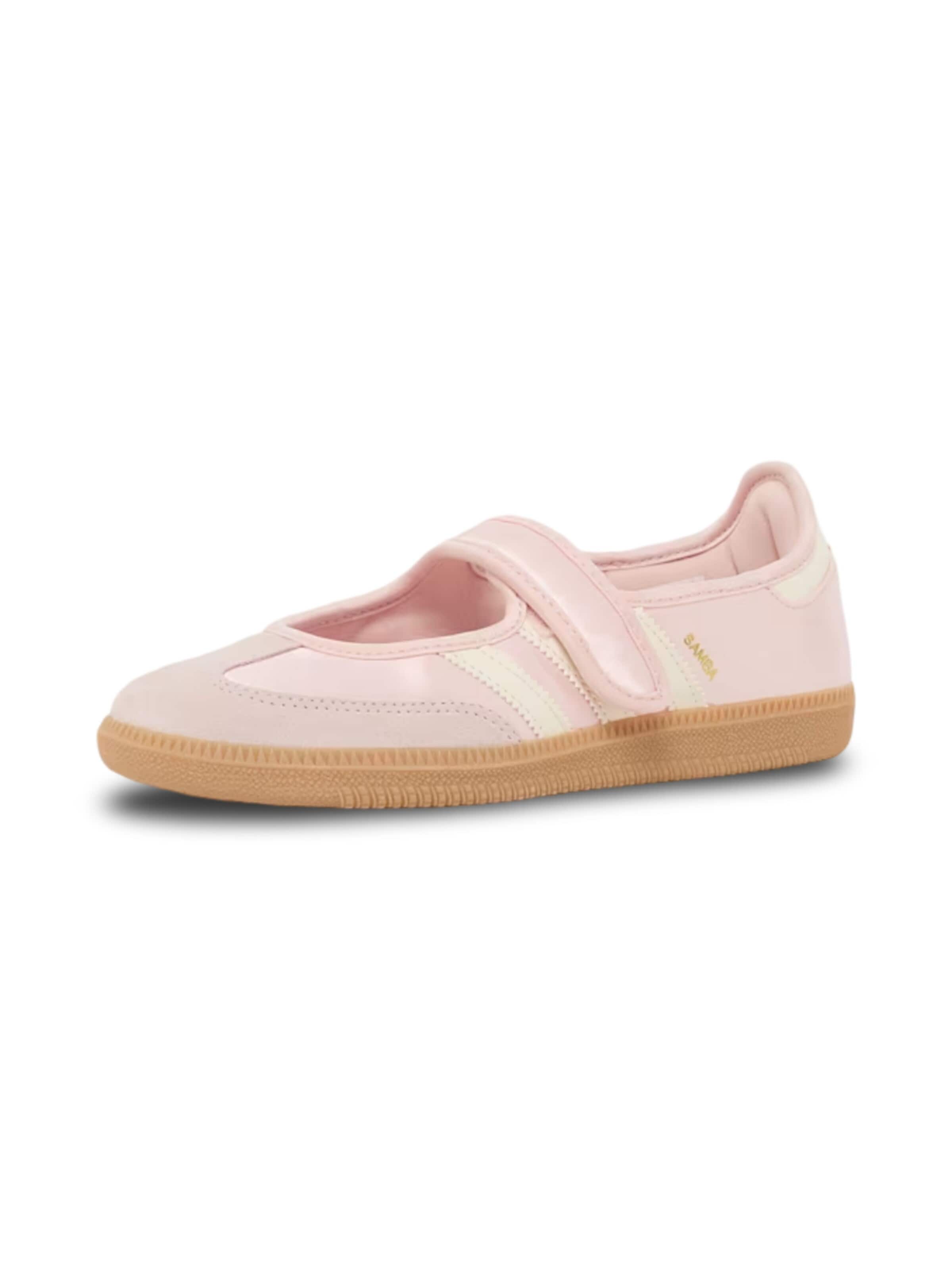 ADIDAS ORIGINALS Ballet Flats with Strap in Pink: front