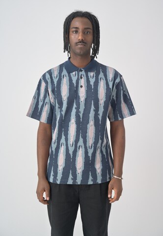 Cleptomanicx Comfort Fit Hemd in Blau: Vorderseite