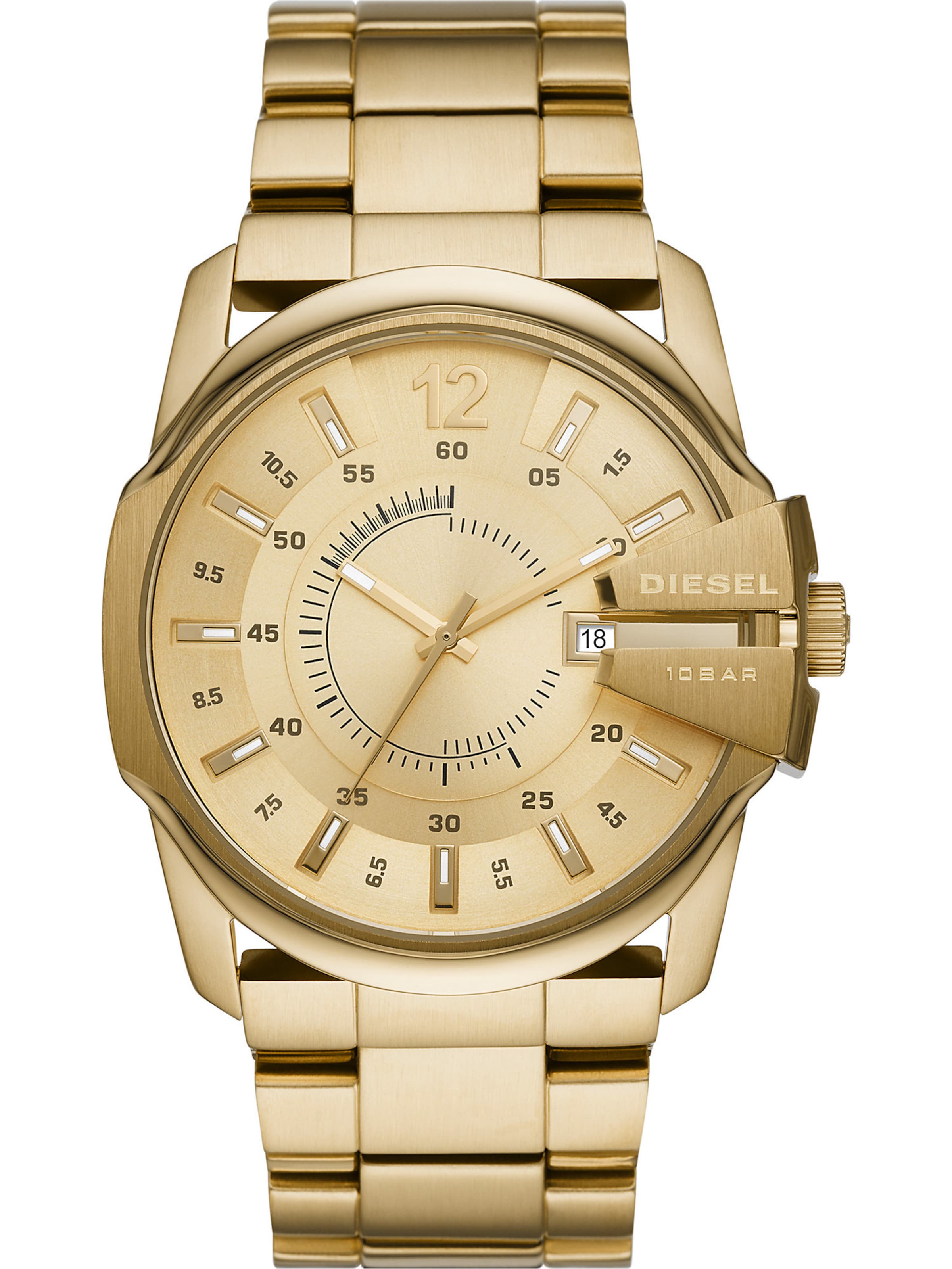 DIESEL Analoog horloge in Goud