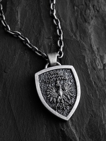 REYTEL Anhänger 'BÓG HONOR OJCZYZNA' in Silber