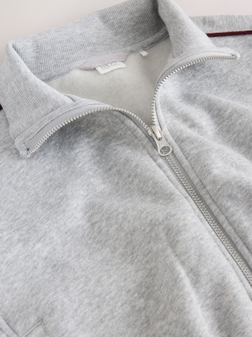 Next - Sudadera con cremallera en gris