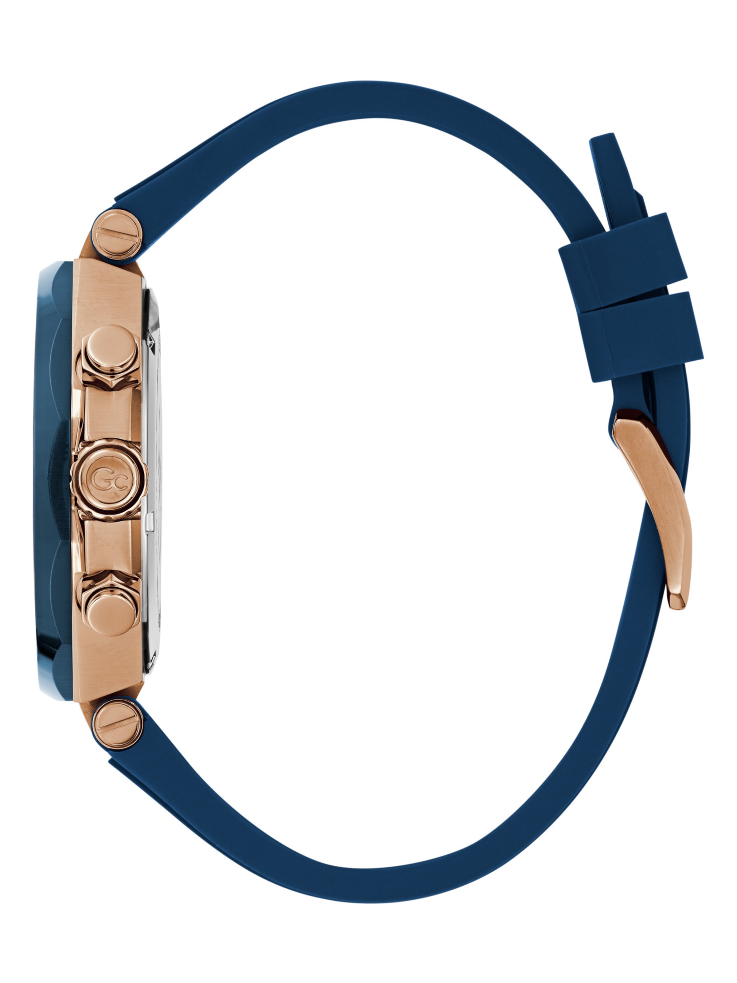 Gc Analoguhr 'Legacy' in Blau