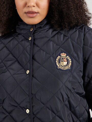 Lauren Ralph Lauren Plus Демисезонная куртка в Синий