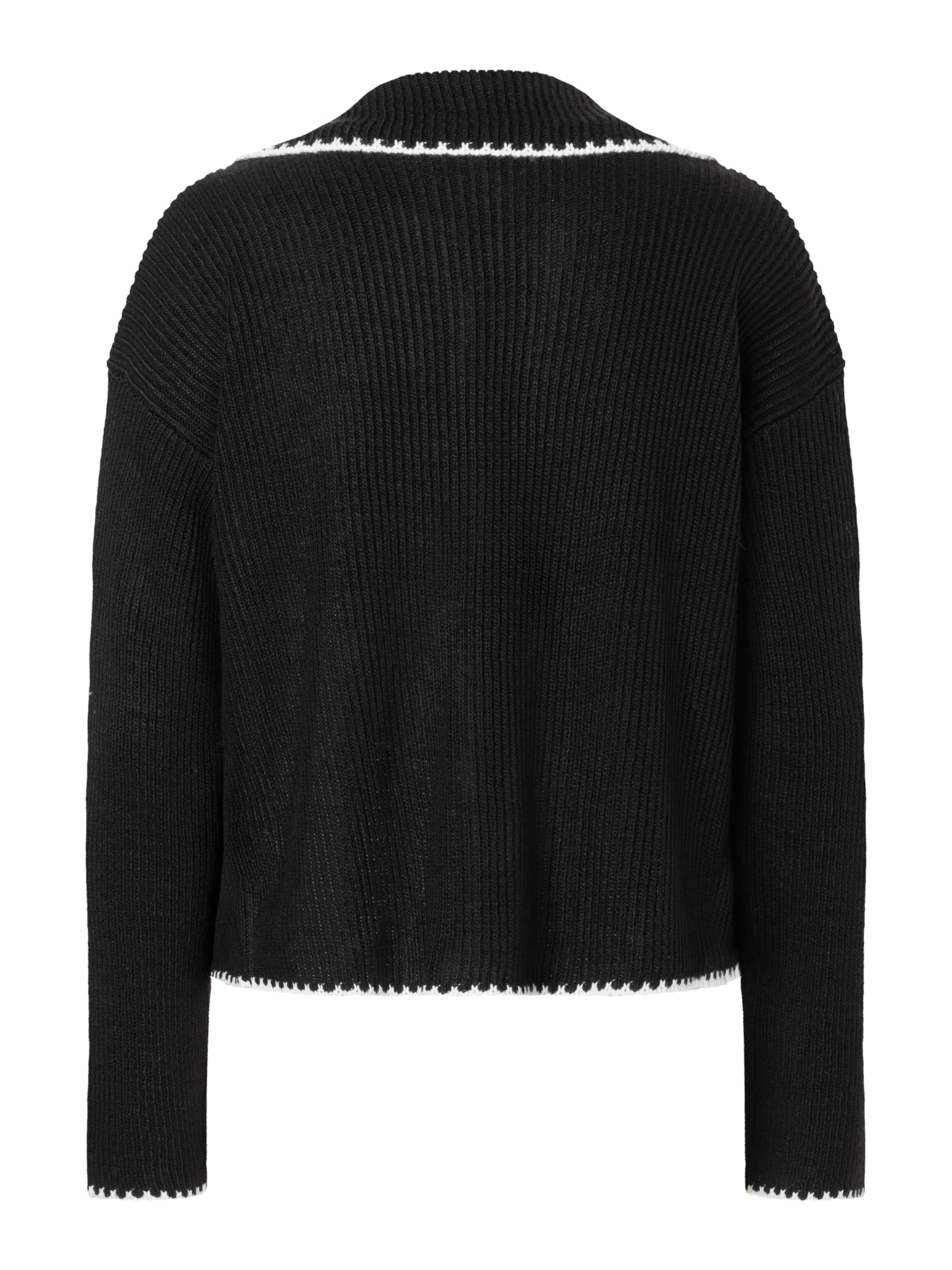 MORE & MORE Strickjacke in Schwarz