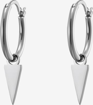 Boucles d'oreilles Heideman en argent : devant