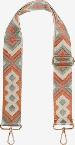 styleBREAKER Taschenzubehör 'Wechsel Taschengurt Ethno Muster bunt' in Braun: Vorderseite