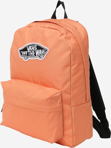 VANS Backpack in Orange: front