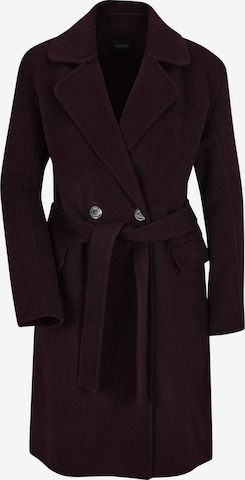 Manteau mi-saison MADELEINE en rouge : devant