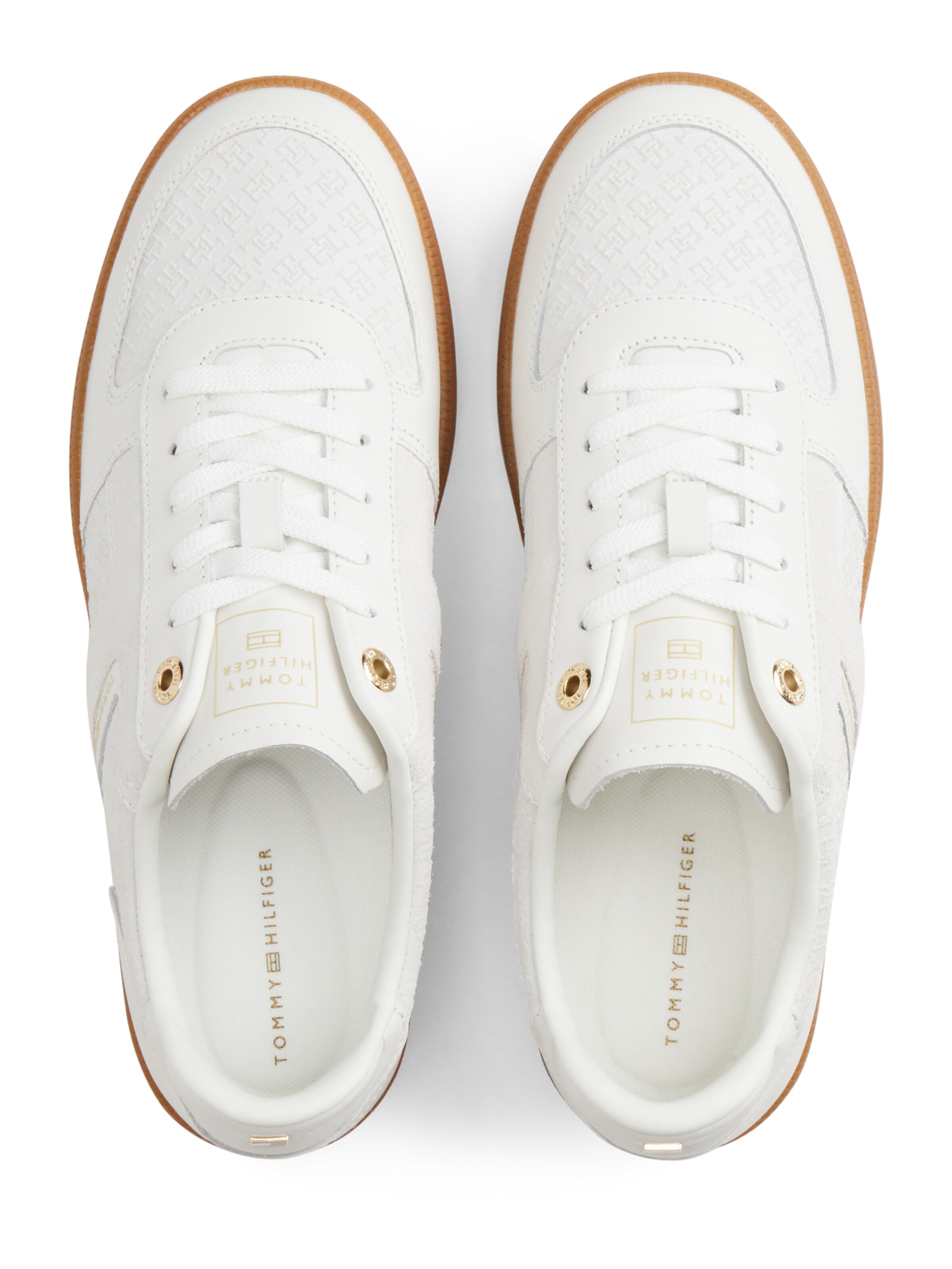 TOMMY HILFIGER Sneaker 'TRIBECA' in Weiß