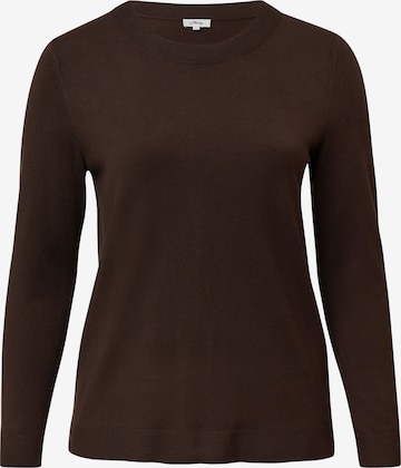 Pull-over ' ' s.Oliver en marron : devant