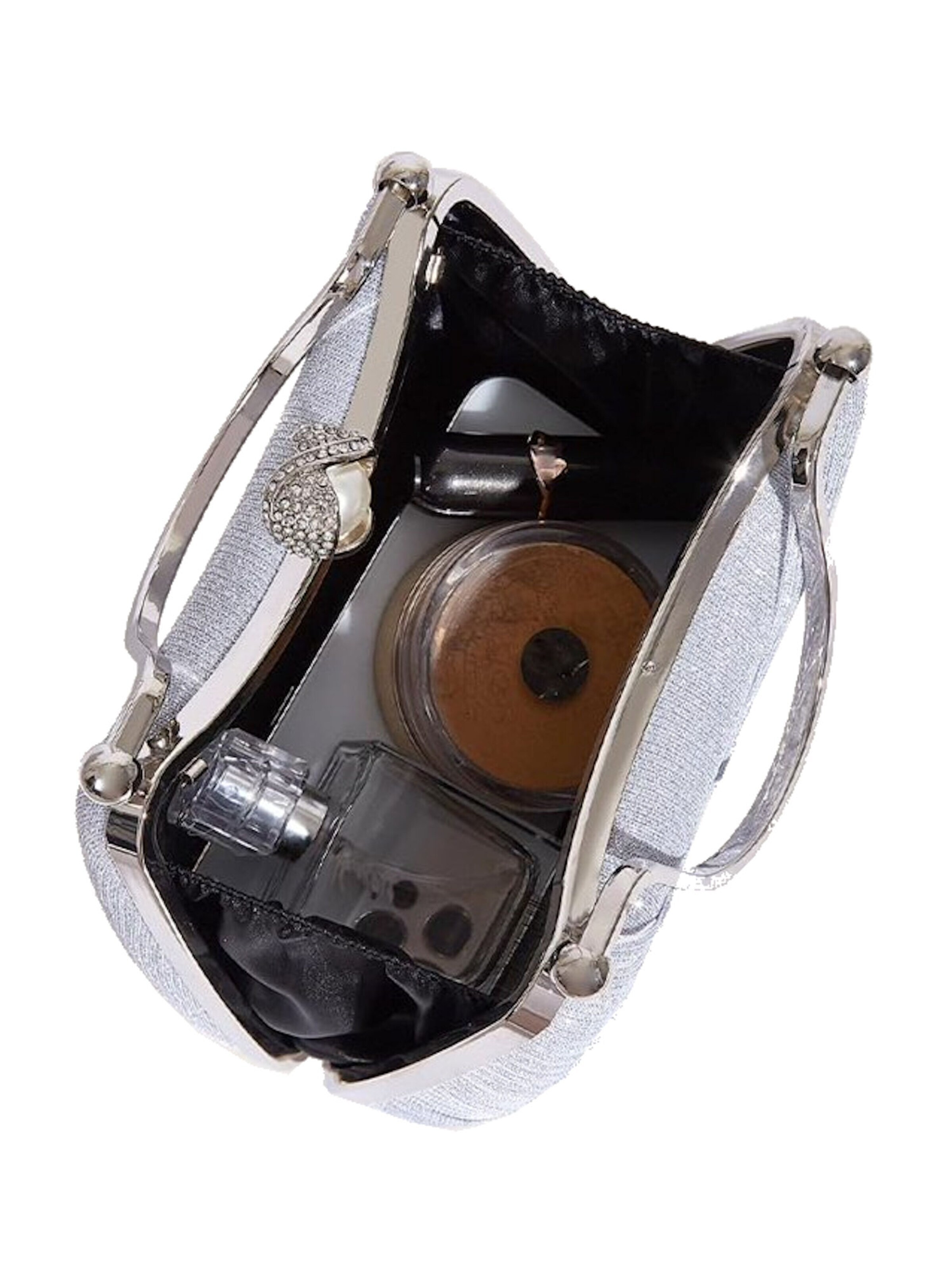 Tomshop24-7 Clutch 'Isabella' in Silver