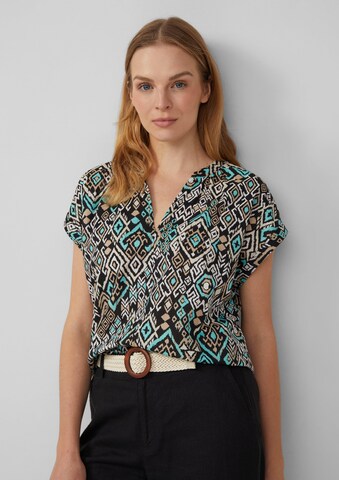 s.Oliver Blouse in Blue: front