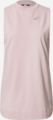 Nike Sportswear Top in Pink: front