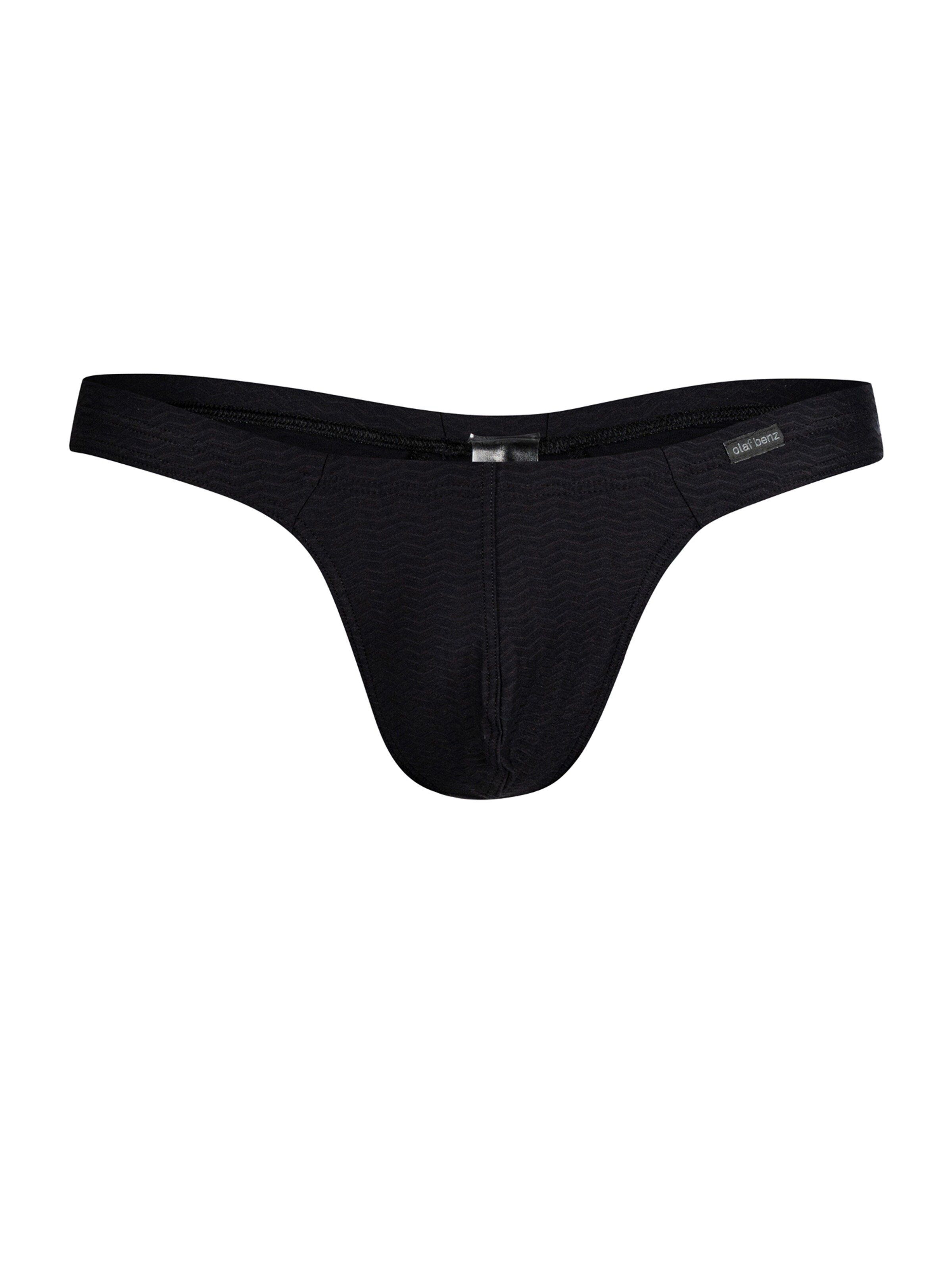 Olaf Benz String ' RED2476 Ministring ' in Schwarz: Vorderseite