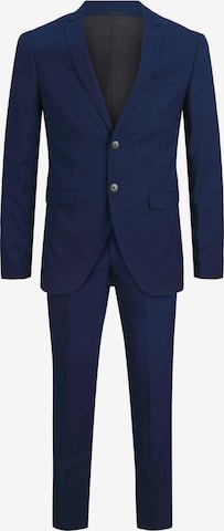 Jack & Jones Plus Slim fit Suit 'Franco' in Blue: front